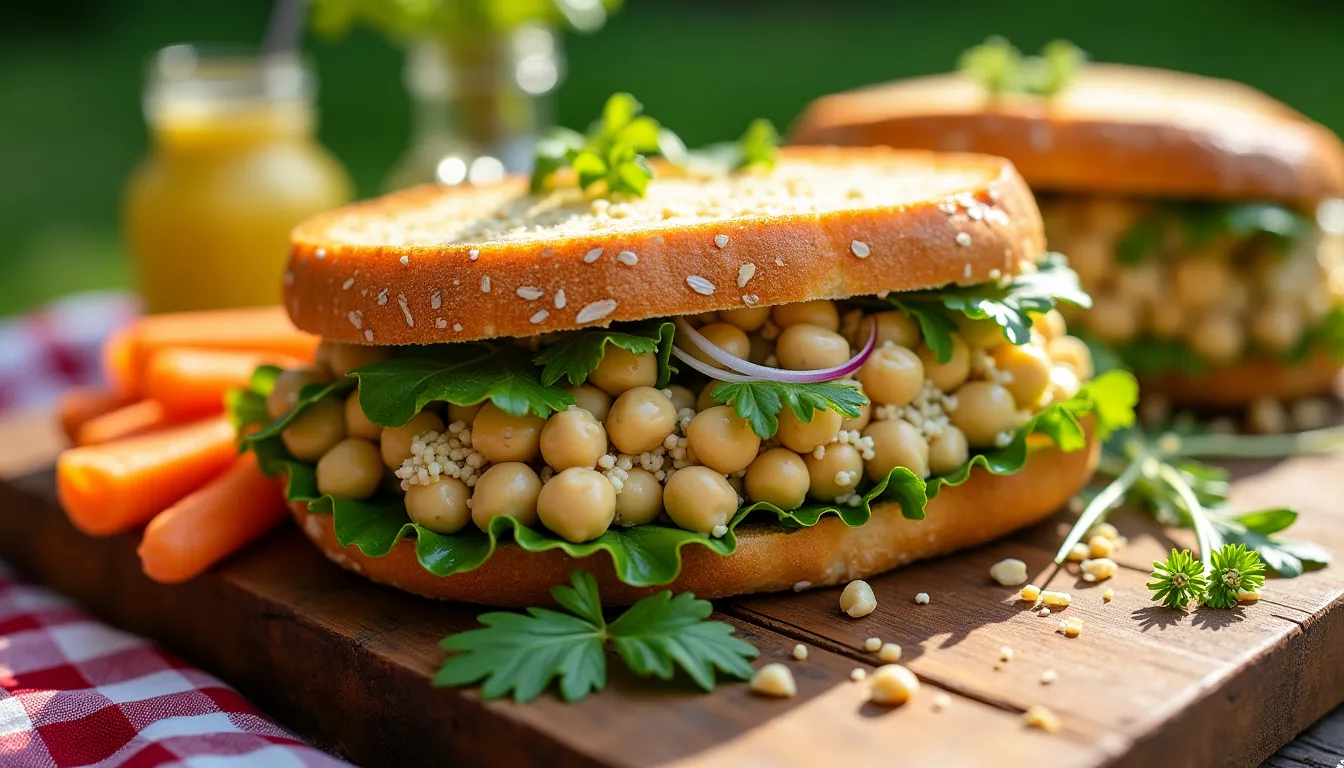 Image of Chickpea Salad Sandwich