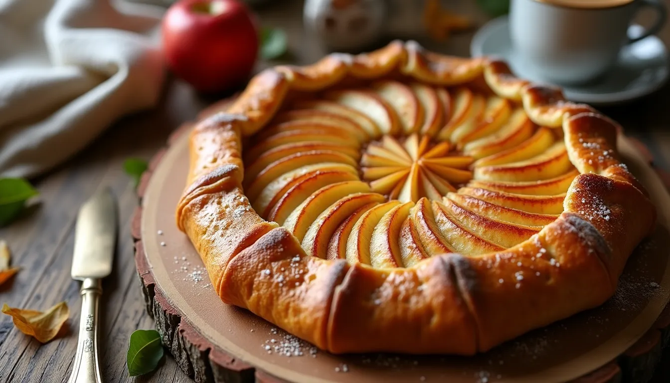 Image of French Galette Apple Pie