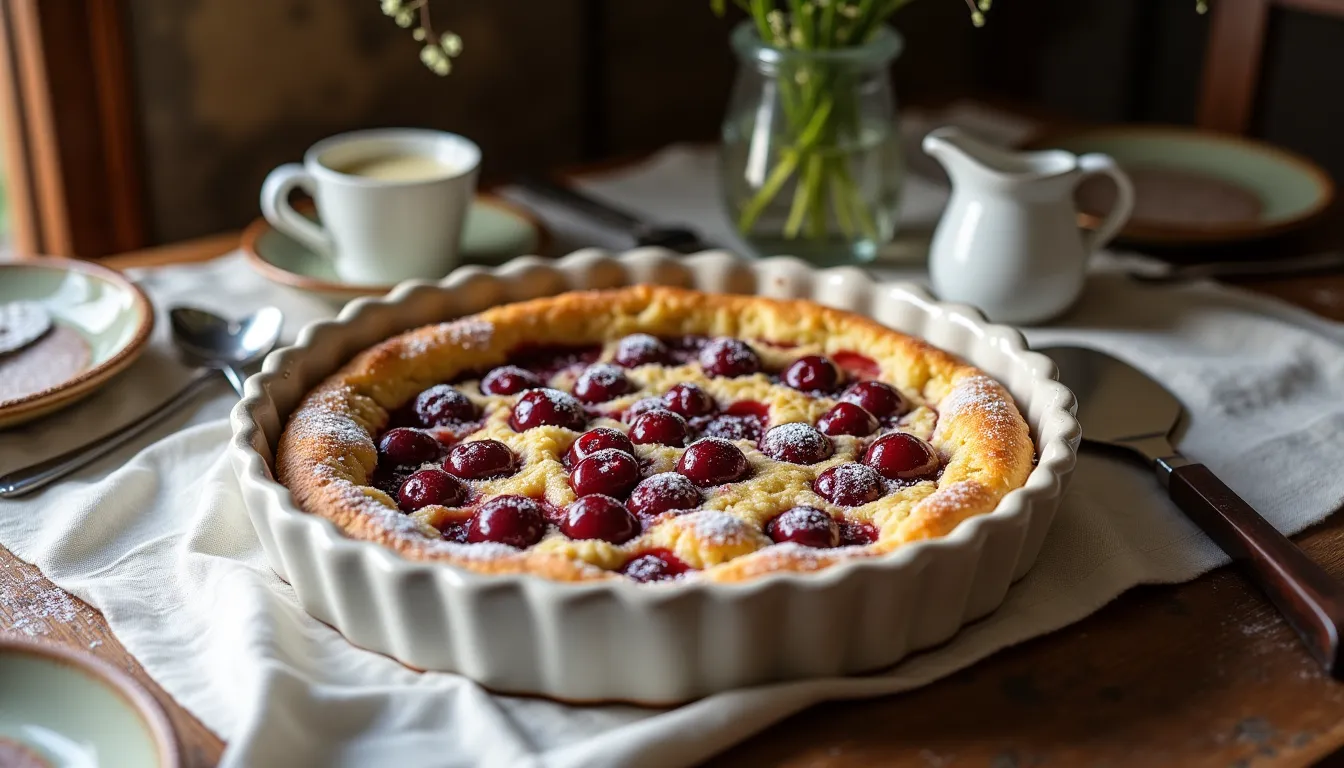 Image of Cherry Clafoutis