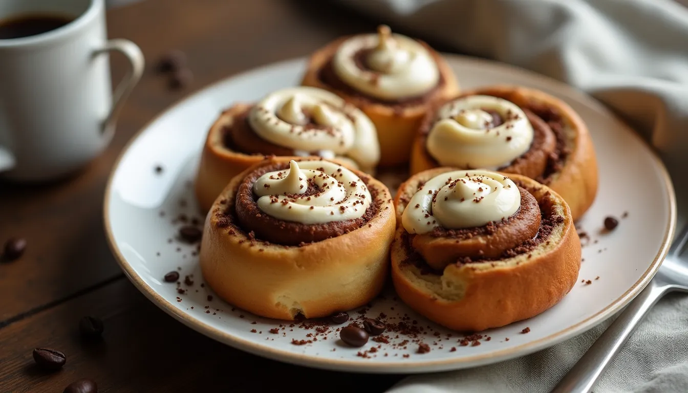 Image of Espresso Cinnamon Rolls